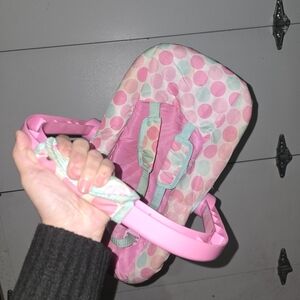 My sweet love baby doll 3 in 1 car chair carrier pink turquoise
